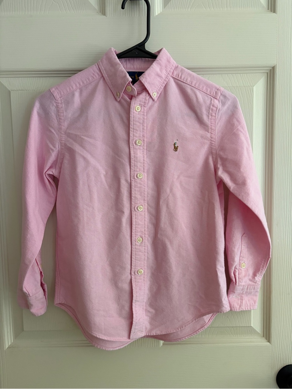 Boys Ralph Lauren Pink Oxford Button-Down Shirt